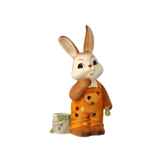 Produktbild von Hasenfigur 25 cm - Meister Klecks Ostern Osterhasen