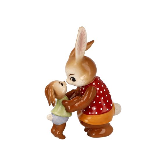 Hasenfamilie Kleiner Schatz - Figur Osterhasen