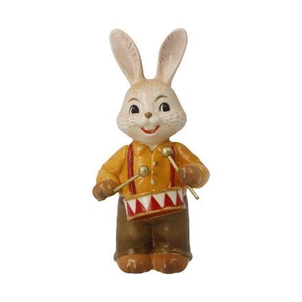 Hasenfigur Hase Herziger Trommler - Ostern