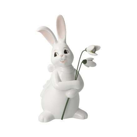 Hasenfigur Hase Lovely Snow Bells - Snow White Ostern