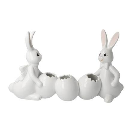 Hasenfigur Hase mit Vase Spring Feelings - Snow White Ostern