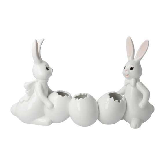 Produktbild von Hasenfigur Hase mit Vase Spring Feelings - Snow White Ostern