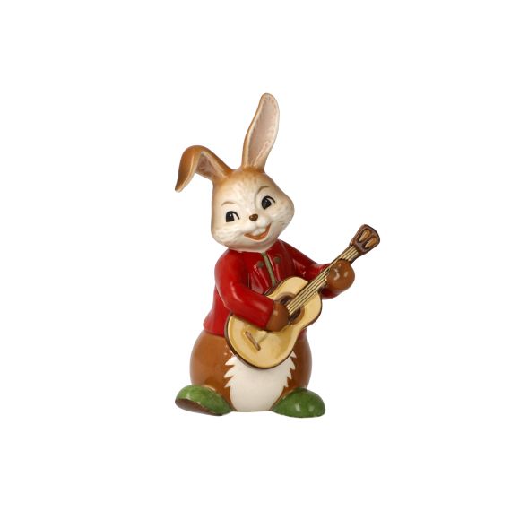 Hasenfigur kleiner Gitarrenspieler - Ostern