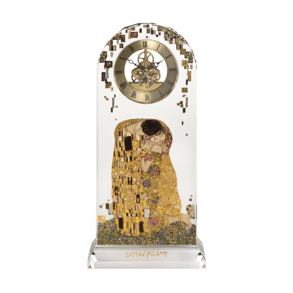 Produktbild von Der Kuss – Tischuhr 32 cm Artis Orbis Gustav Klimt