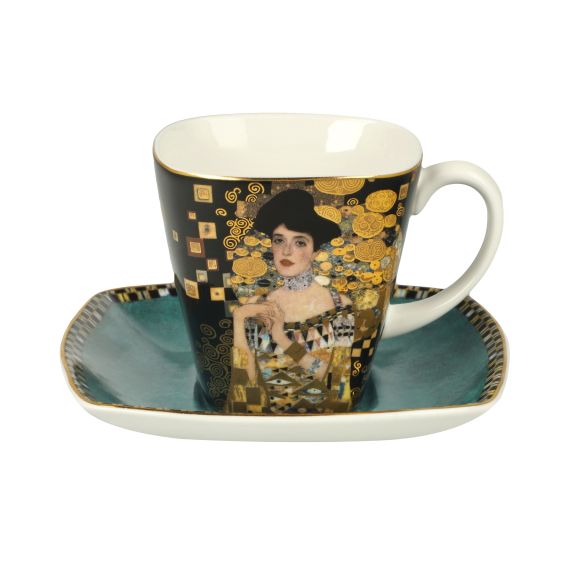 Produktbild von Adele Bloch-Bauer - Espressotasse eckig Artis Orbis Gustav Klimt