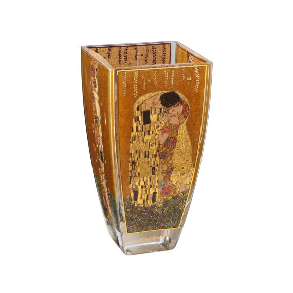 Produktbild von Der Kuss – Vase Glas 16 cm Artis Orbis Gustav Klimt