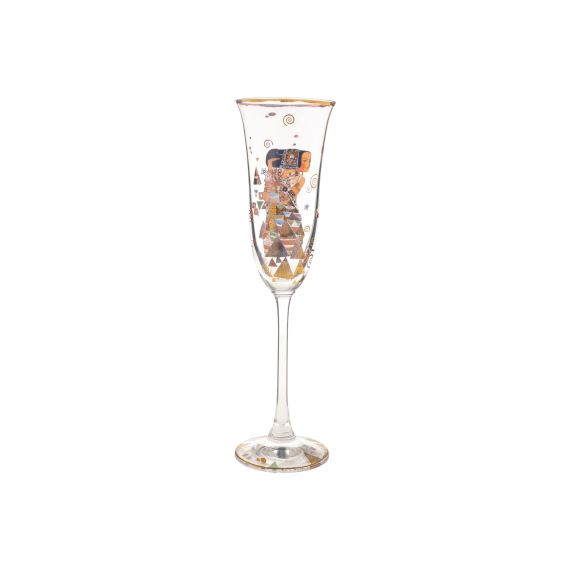 Die Erwartung - Sektglas Artis Orbis Gustav Klimt