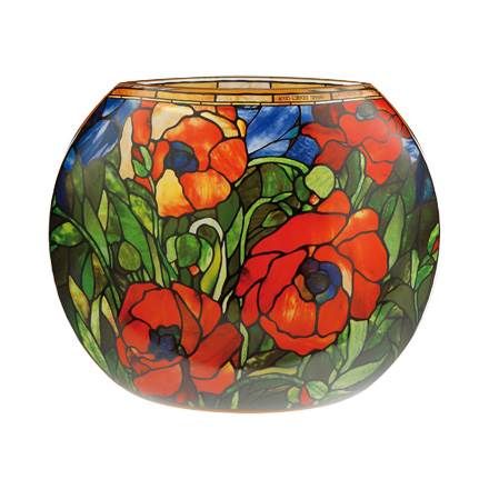 Orientalische Mohnblume - Vase 22 cm Artis Orbis Louis Comfort Tiffany