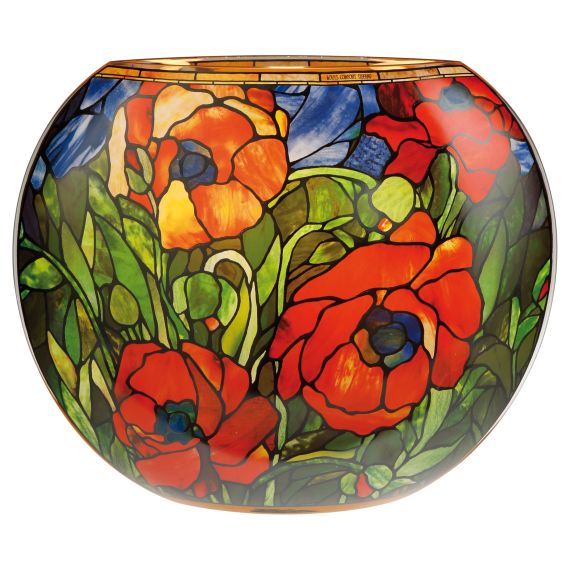 Orientalische Mohnblume – Lampe 30 cm Artis Orbis Louis Comfort Tiffany