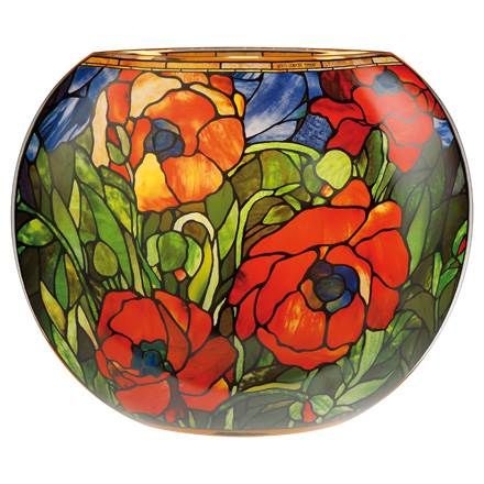 Orientalische Mohnblume – Lampe 30 cm Artis Orbis Louis Comfort Tiffany