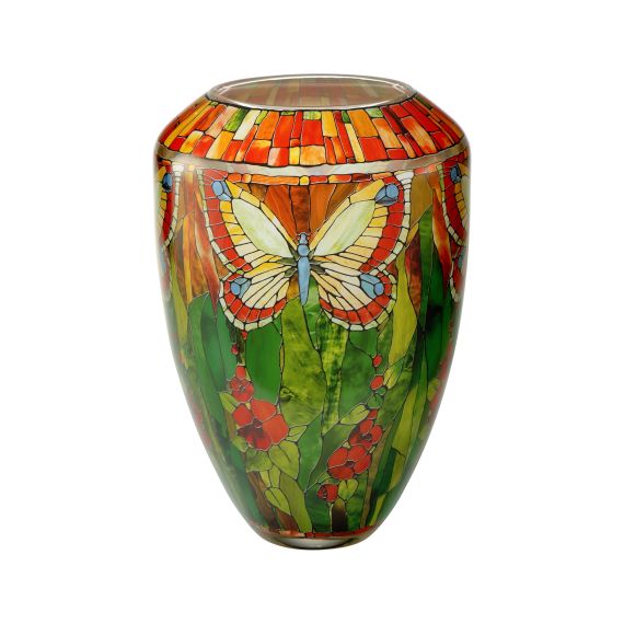 Produktbild von Vase 30 cm - Schmetterlinge Artis Orbis Louis Comfort Tiffany