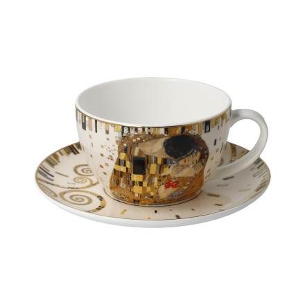Der Kuss - Tee-/Cappuccinotasse 7 cm Artis Orbis Gustav Klimt