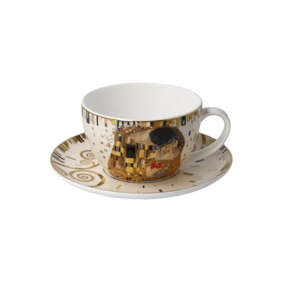 Produktbild von Der Kuss - Tee-/Cappuccinotasse 7 cm Artis Orbis Gustav Klimt
