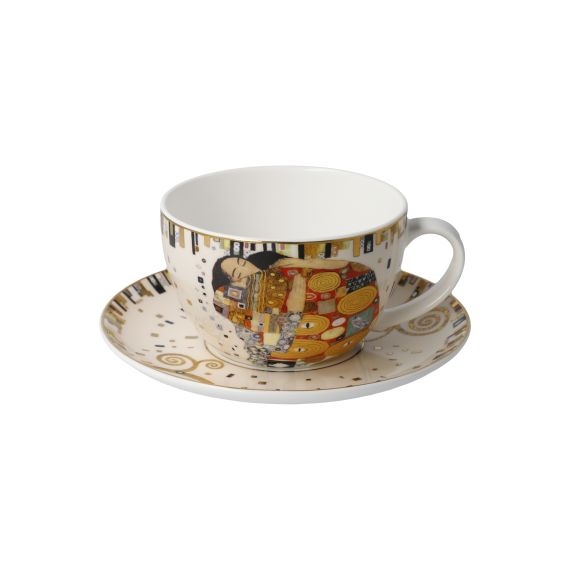 Produktbild von Die Erfüllung - Tee-/Cappuccinotasse Artis Orbis Gustav Klimt