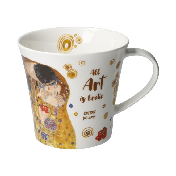Produktbild von `All Art is Erotic` - Coffee-/Tea Mug Artis Orbis Gustav Klimt