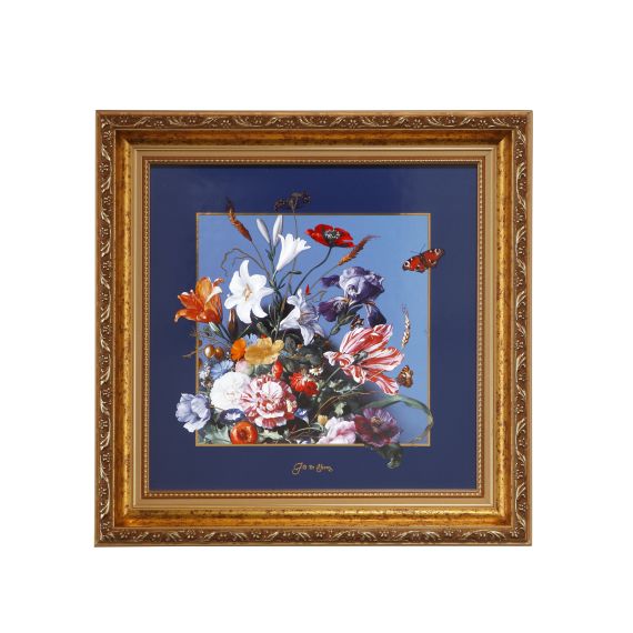 Produktbild von Wandbild/-teller Sommerblumen 31,5x31,5 cm Artis Orbis Jan Davidsz de Heem
