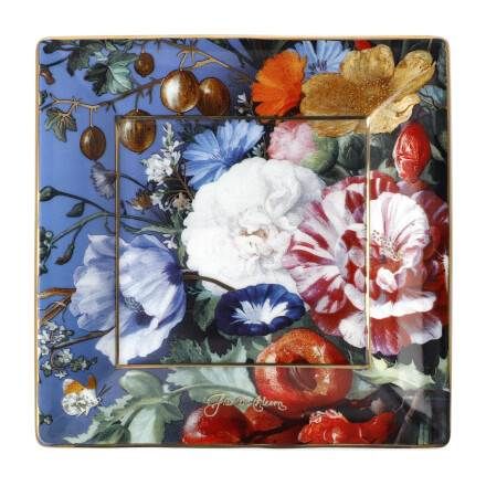 Teller Sommerblumen 12x12 cm Artis Orbis Jan Davidsz de Heem