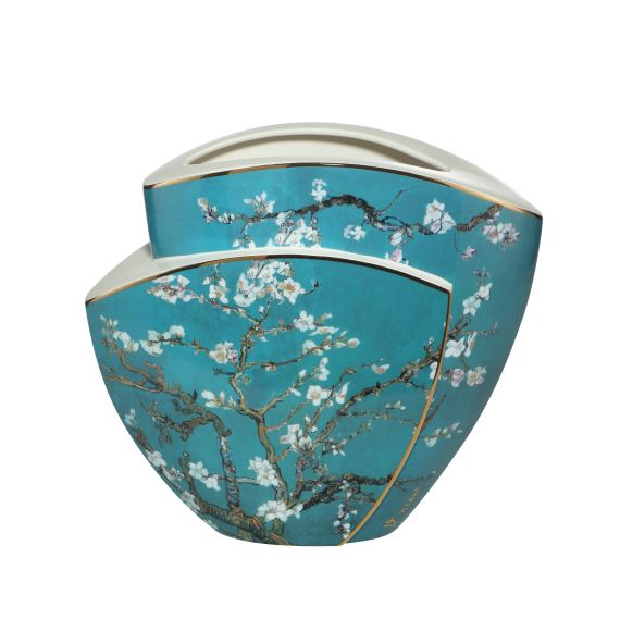Produktbild von Vase 29 cm Vincent van Gogh - Mandelbaum Blau - Artis Orbis 