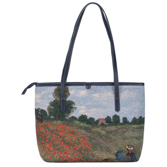 Produktbild von Schultertasche 38 x 37 cm - Mohnfeld Artis Orbis Claude Monet