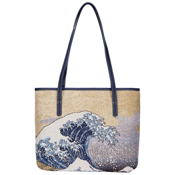 Produktbild von Schultertasche 38 x 37 cm - Die Welle Artis Orbis Katsushika Hokusai
