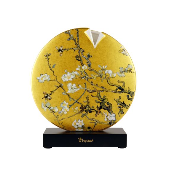 Produktbild von Vase Vincent van Gogh Mandelbaum gold 22,5 cm - Artis Orbis