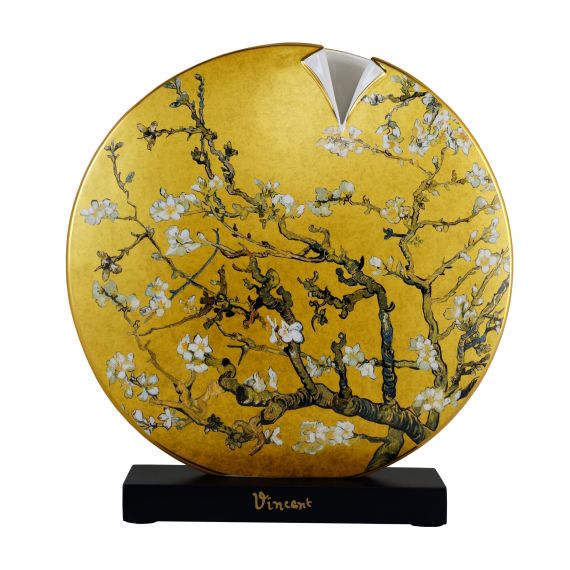 Produktbild von Vase Vincent van Gogh Mandelbaum gold 33,5 cm - Artis Orbis