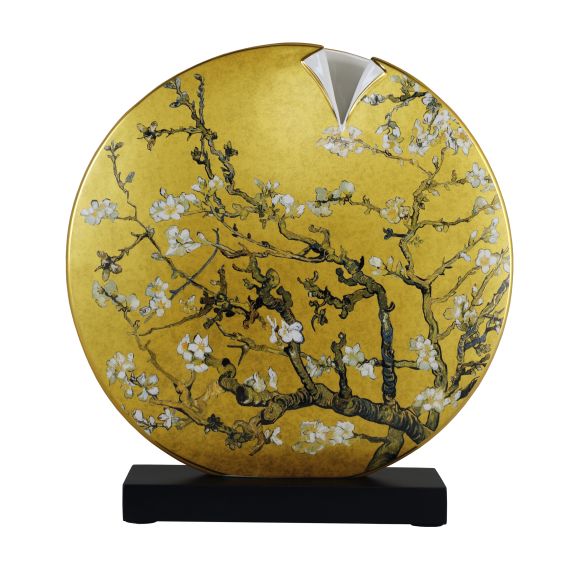 Vase Vincent van Gogh Mandelbaum gold 33,5 cm - Artis Orbis