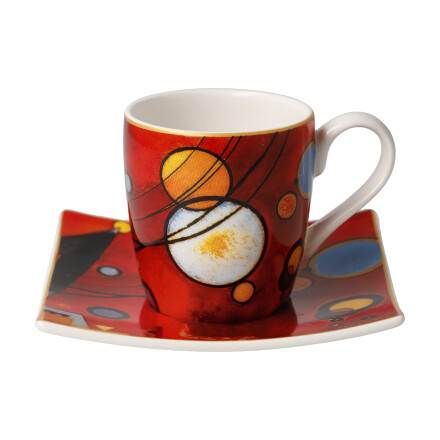 Espressotasse Wassily Kandinsky Schweres Rot - Artis Orbis
