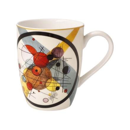 Künstlertasse Wassily Kandinsky Kreise im Kreis - Artis Orbis