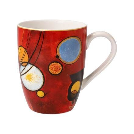 Künstlertasse Wassily Kandinsky Schweres Rot - Artis Orbis