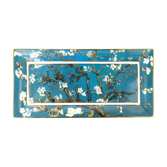 Produktbild von Schale Vincent van Gogh Mandelbaum blau 24 x 12 cm – Artis Orbis