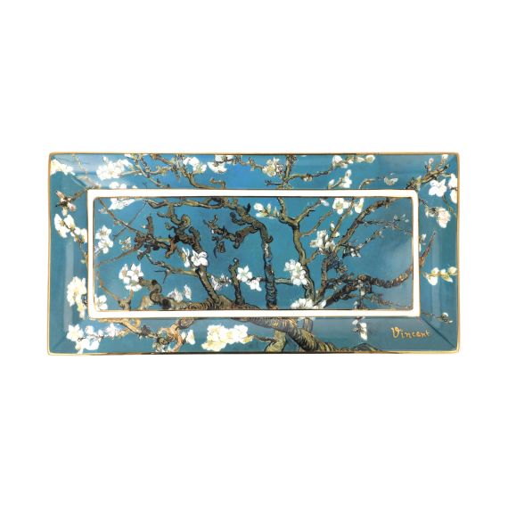 Produktbild von Schale Vincent van Gogh Mandelbaum blau 24 x 12 cm – Artis Orbis