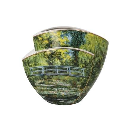 Vase 29 cm Japanische Brücke Claude Monet - Artis Orbis