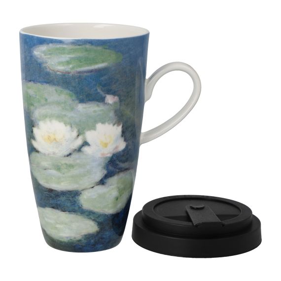 Produktbild von Künstlertasse mit Deckel Seerosen Artis Orbis Claude Monet