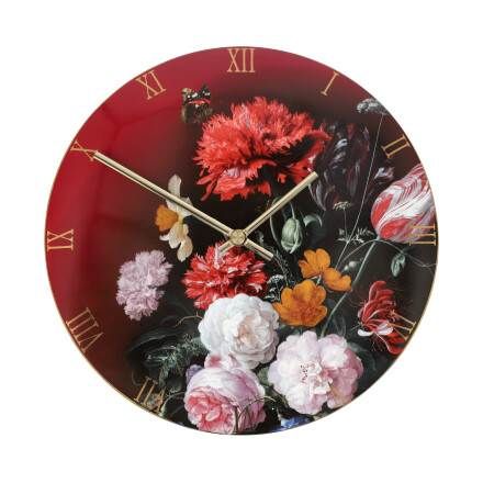Wanduhr Jan Davidsz de Heem - Blumen in Vase - Artis Orbis 