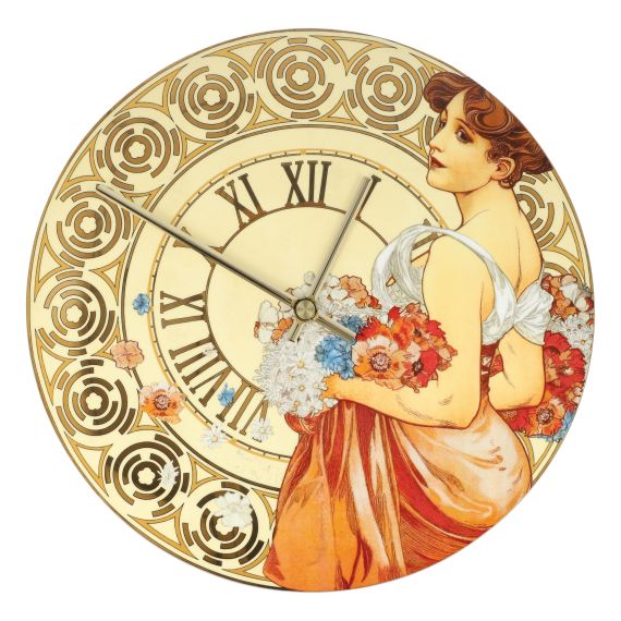 Produktbild von Wanduhr Alphonse Mucha - Sommer 1900 - Artis Orbis 