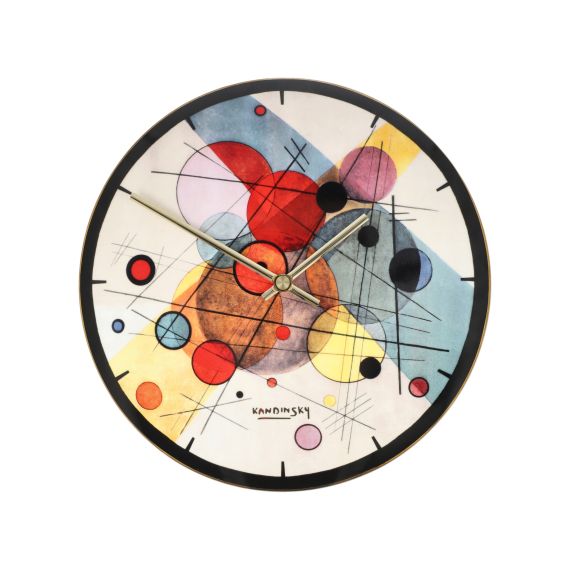 Produktbild von Wanduhr Wassily Kandinsky - Kreise im Kreis - Artis Orbis 