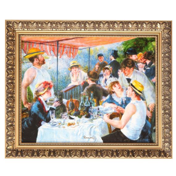 Produktbild von Wandbild 60,5 x 50,5 cm Frühstück der Ruderer Auguste Renoir - Artis Orbis