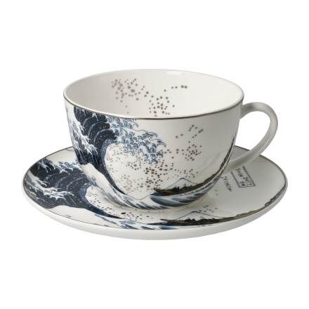 Milchkaffeetasse Katsushika Hokusai - Die Welle - Artis Orbis
