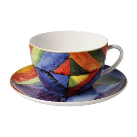 Milchkaffeetasse Wassily Kandinsky Farbstudie - Artis Orbis