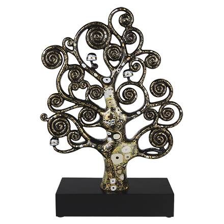Skulptur Gustav Klimt Der Lebensbaum - Artis Orbis Porzellan