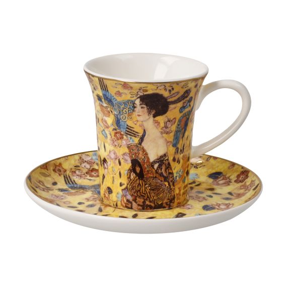 Produktbild von Espressotasse Gustav Klimt Dame mit Fächer - Artis Orbis