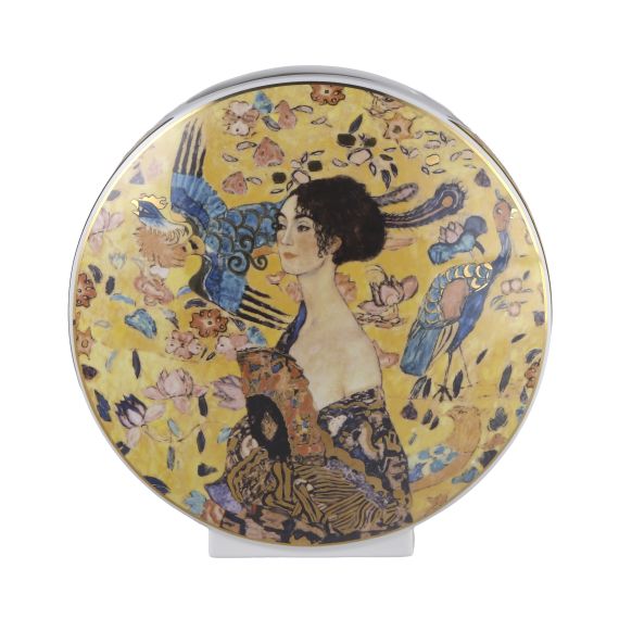 Produktbild von Vase 30 cm Gustav Klimt Dame mit Fächer - Artis Orbis
