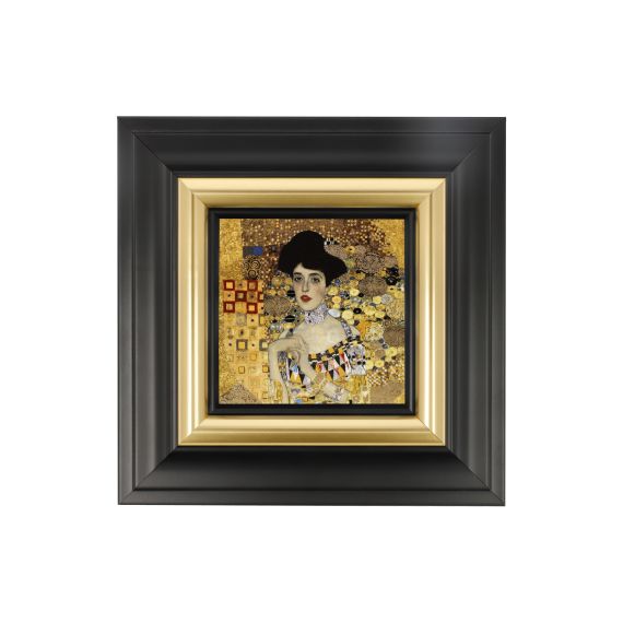 Wandbild 18,5 cm Gustav Klimt Adele Bloch-Bauer - Artis Orbis