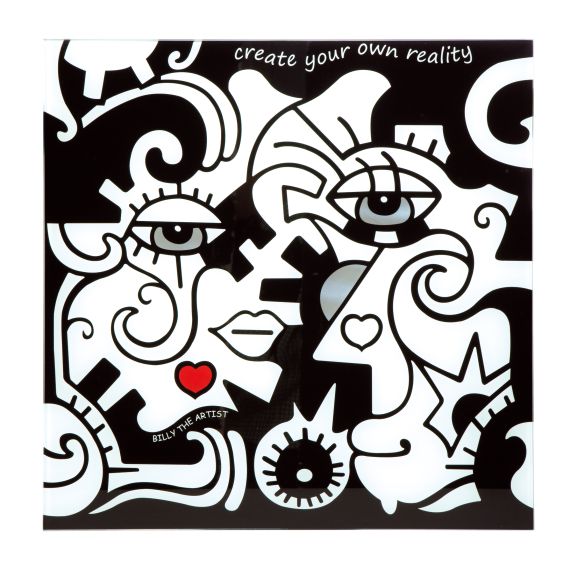Produktbild von Two in One - Magnettafel Pop Art Billy the Artist