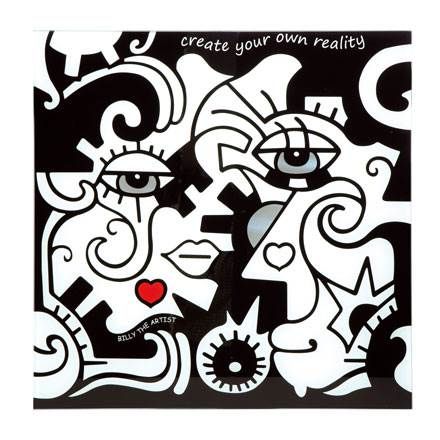 Magnetic board Two in One - Pop Art