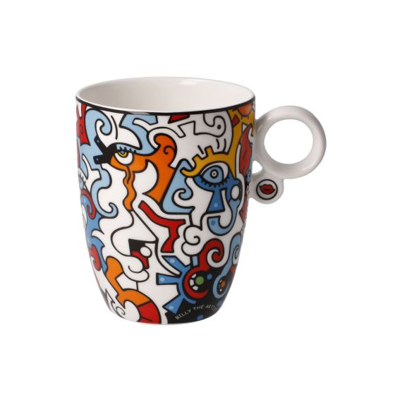 Produktbild von Künstlertasse Billy the Artist Evolution of Love I - Pop Art