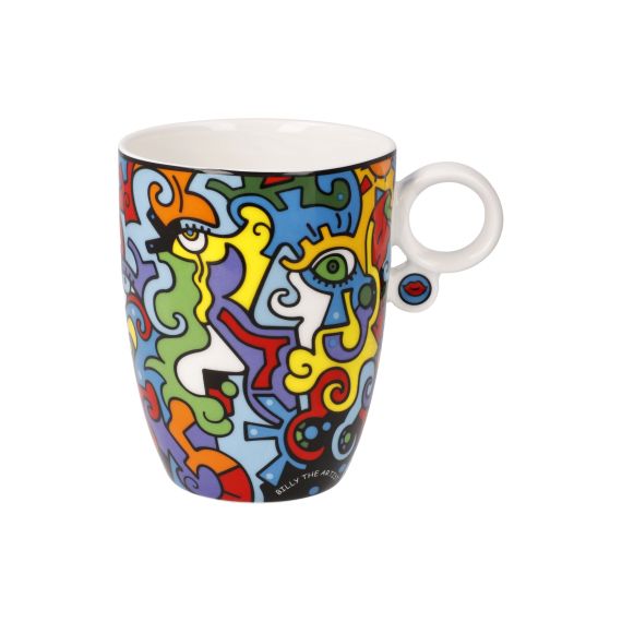 Produktbild von Künstlertasse Billy the Artist Evolution of Love II - Pop Art