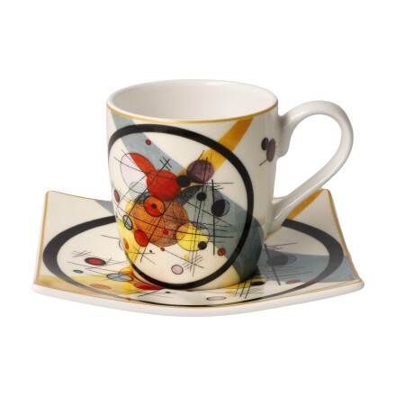 Kreise im Kreis - Espressotasse Artis Orbis Wassily Kandinsky