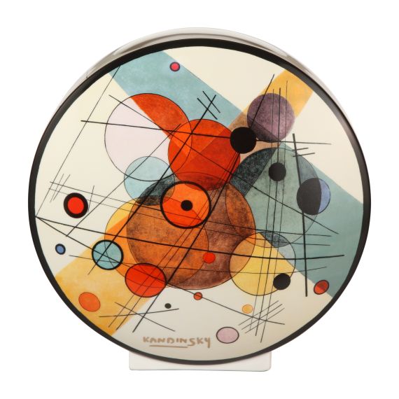 Produktbild von Vase 30 cm - Kreise im Kreis Artis Orbis Wassily Kandinsky